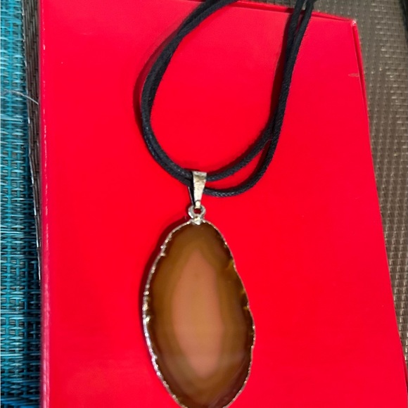 Crystal necklace ( Tiger’s eye) - Picture 2 of 4